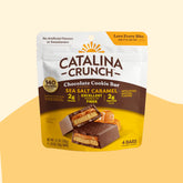 Sea Salt Caramel Chocolate Cookie Bars